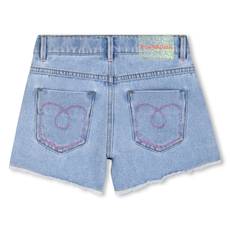Billie Blush Girl's Denim Shorts