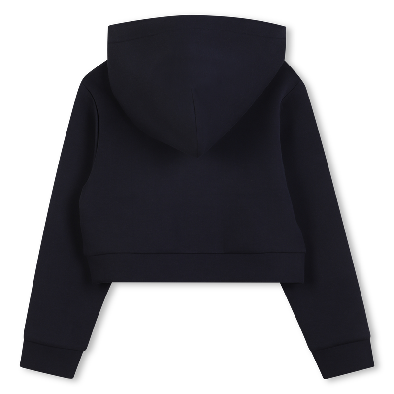 Marc Jacobs Girl's Navy Hooded Cardigan