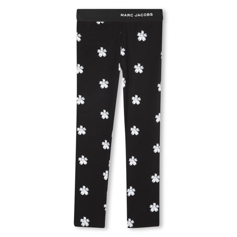 Marc Jacobs Girl's Black Jersey Leggings