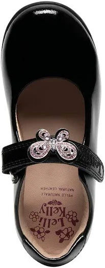 Lelli Kelly Girl's Melody Black Patent Leather School Shoes