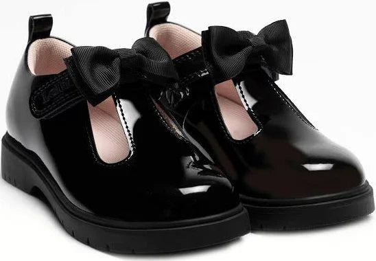 Lelli Kelly Girl's Kaya Black Patent Leather School Shoes