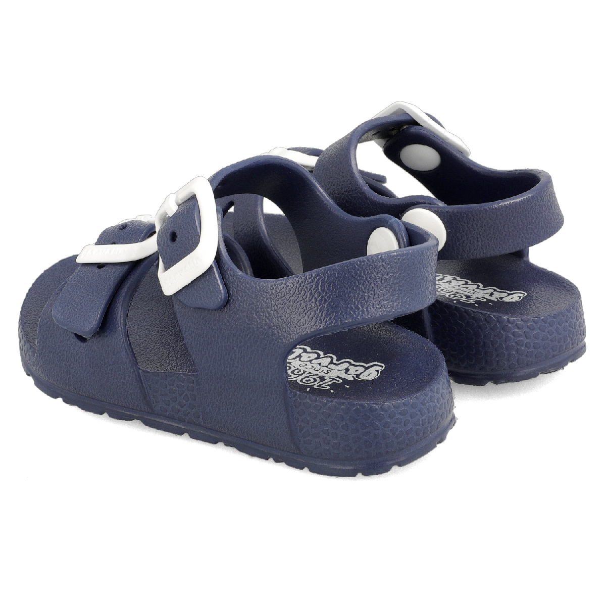 Garvalin Boy's Navy Blue Rubber Sandals