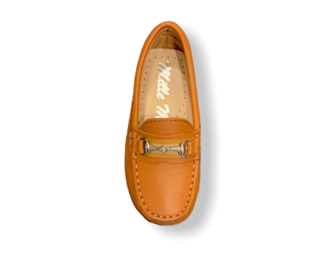 Rettos Tan Leather Classic Loafer