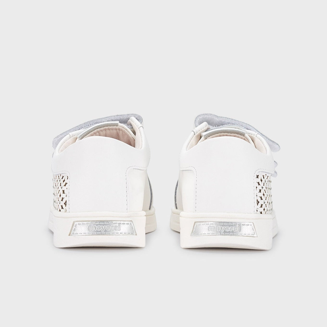 Mayoral Girl's White Detailed Trainers