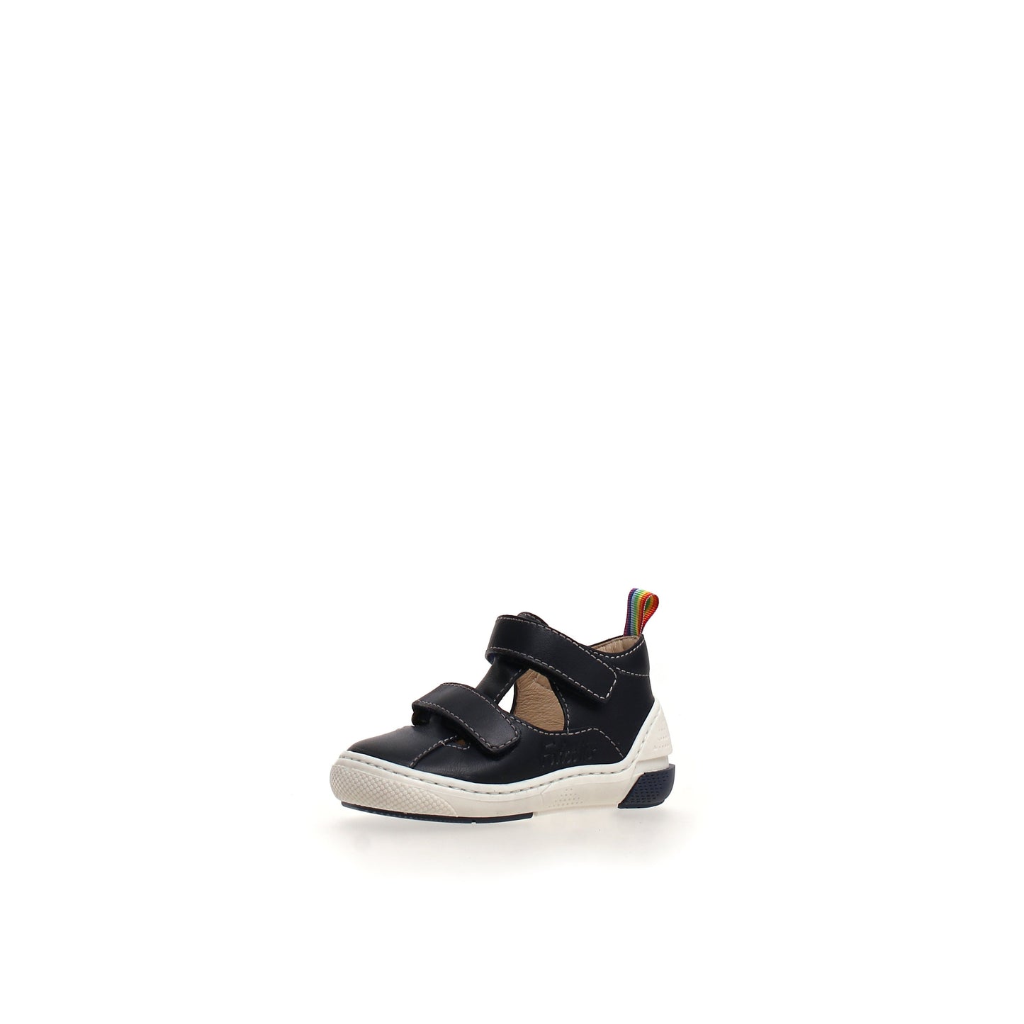 Falcotto Boy's 'Skip' Navy Semi-Closed Sandals