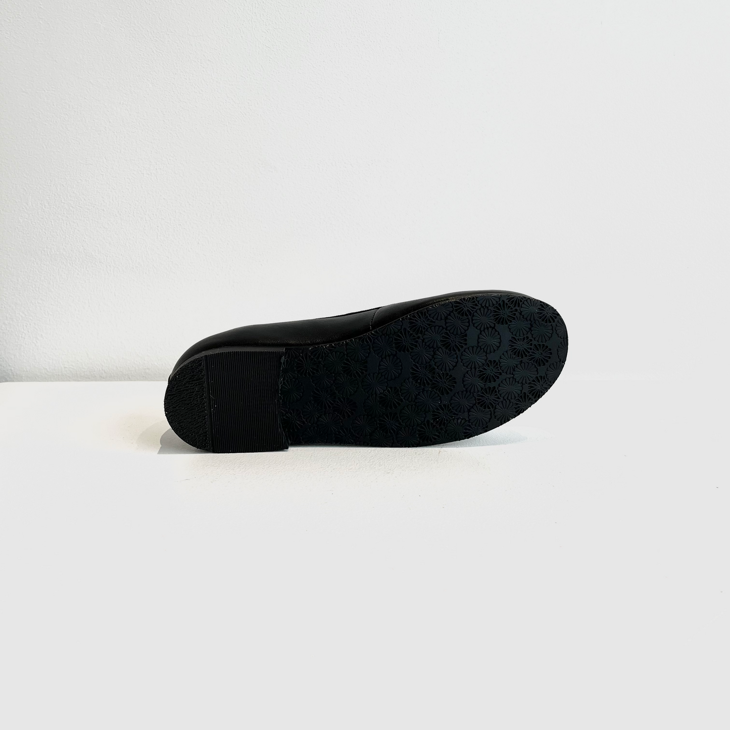 Petasil Girl's Black Leather Fransesca School Pumps