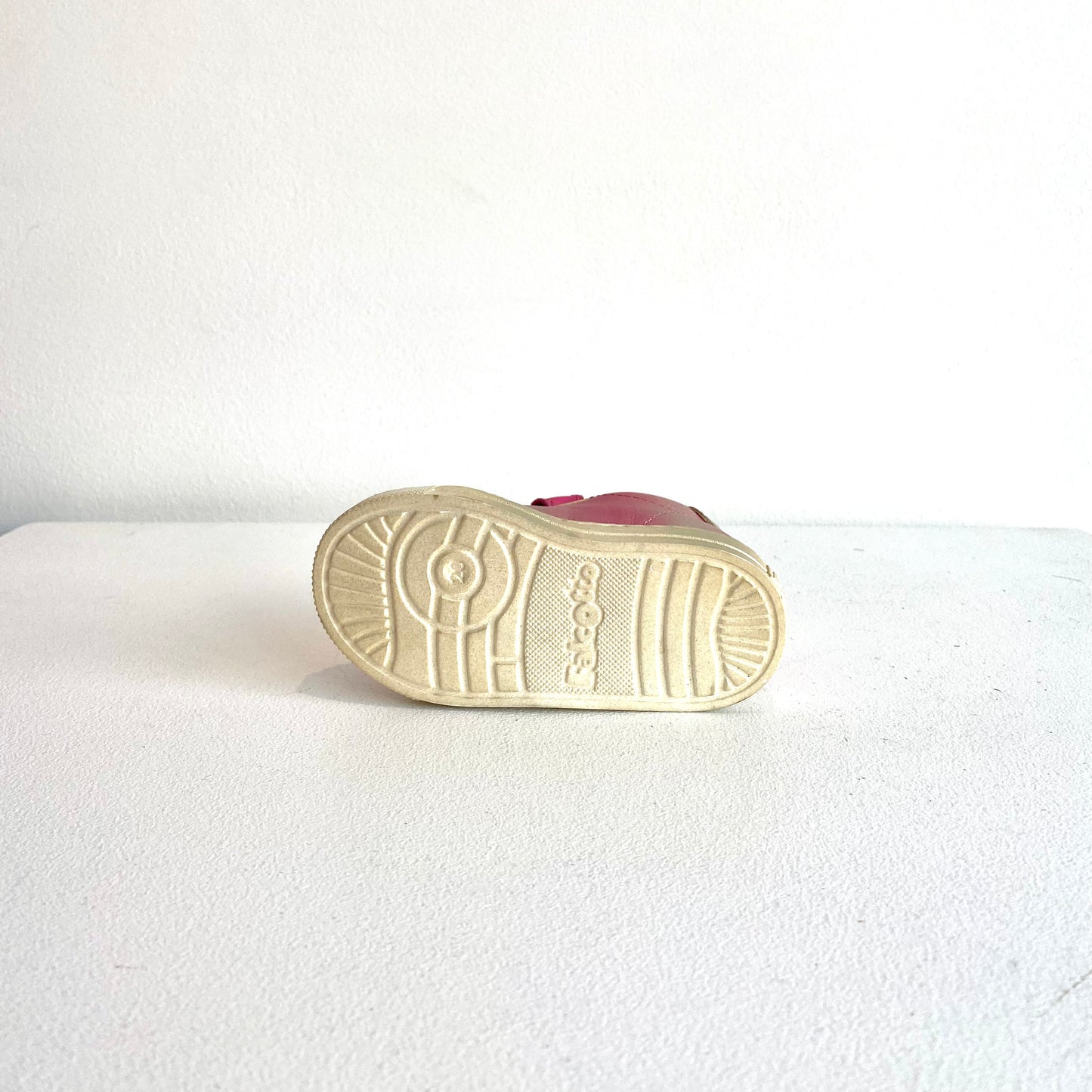 Falcotto baby Girl's Metallic Fucshia Sasha Trainers