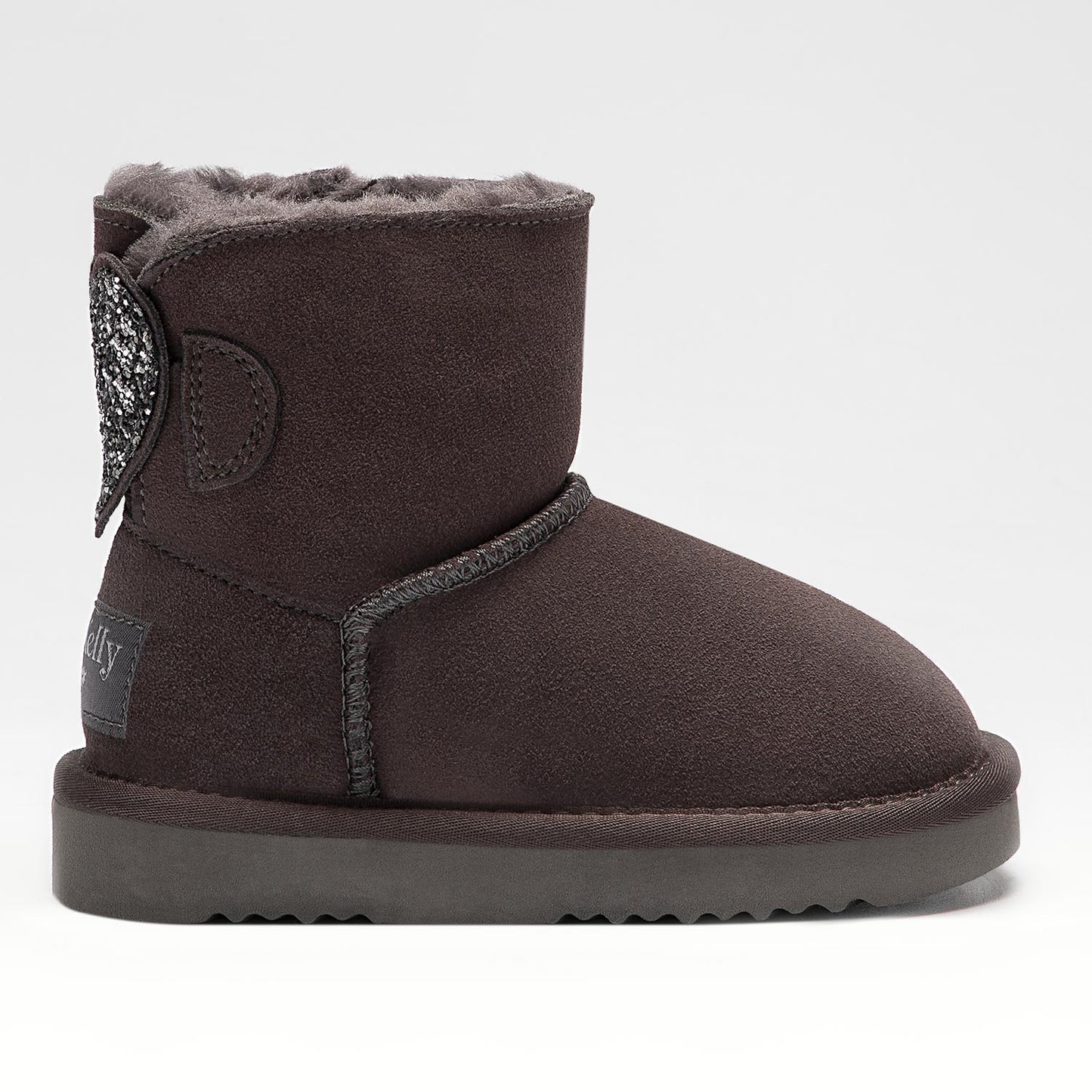 Lelli Kelly Girl's Grey 'Isabella' Fur Boots