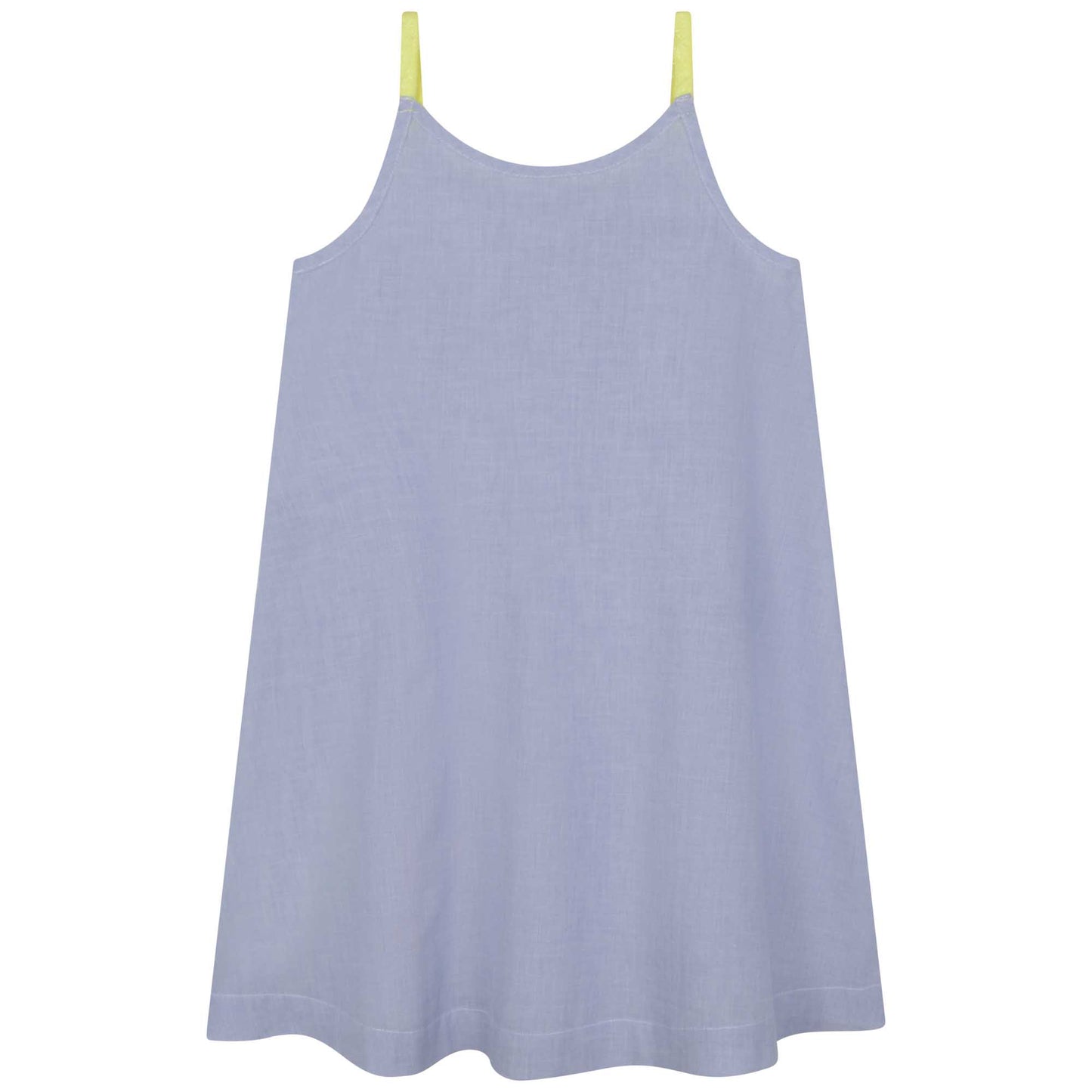 Billie Blush Girl's Pale Blue Strappy Cotton Dress