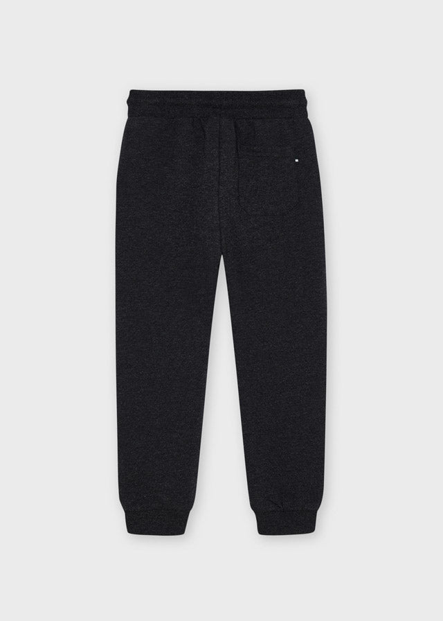 Mayoral Boy's Graphite Basic Fleece Joggers
