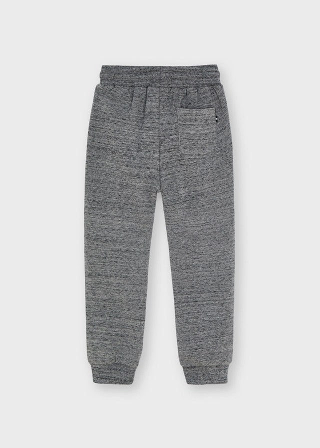 Mayoral Boy's Grey Basic Fleece Joggers
