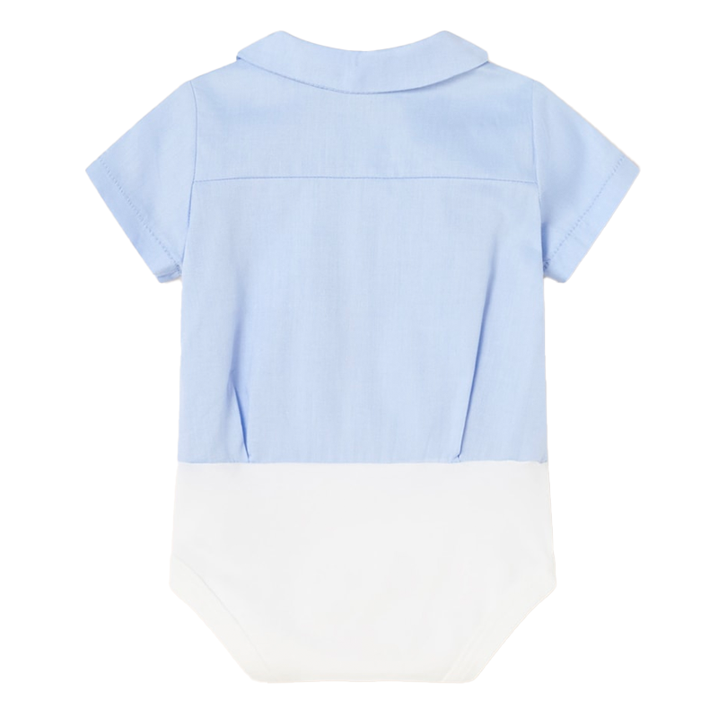Mayoral Baby Boy's Sky Blue Bodysuit