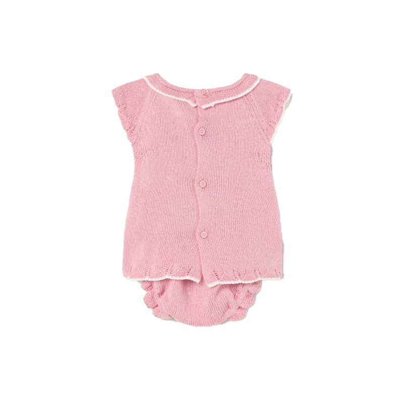 Mayoral Baby Girl's Rose 2-Piece Sustainable Cotton Knit Set