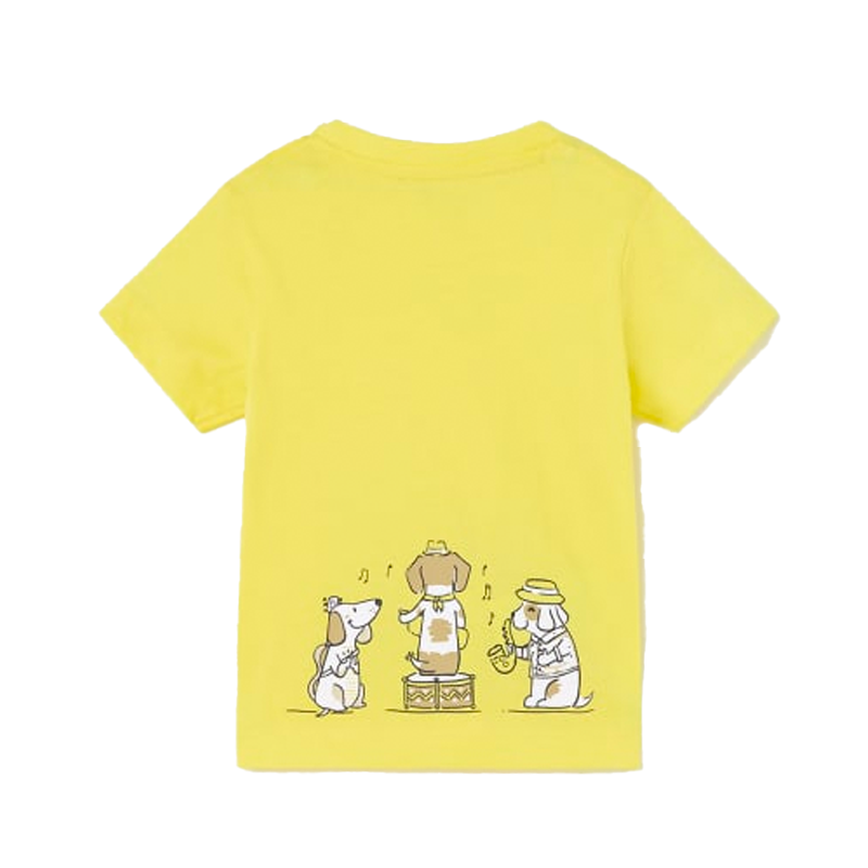 Mayoral Mayoral Baby Boy's Lemon ECOFRIENDS Animal Print T-Shirt