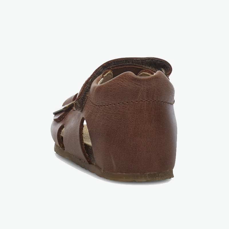 Falcotto Boy's Brown Leather Buckled Sandals