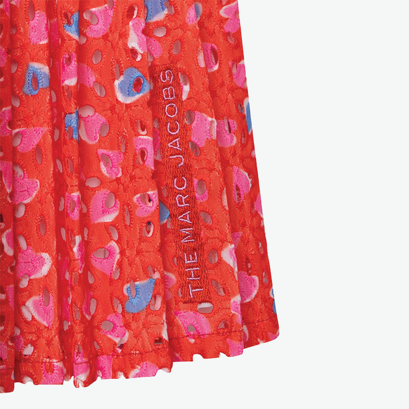 The Marc Jacobs Printed Pleated Voile Skirt