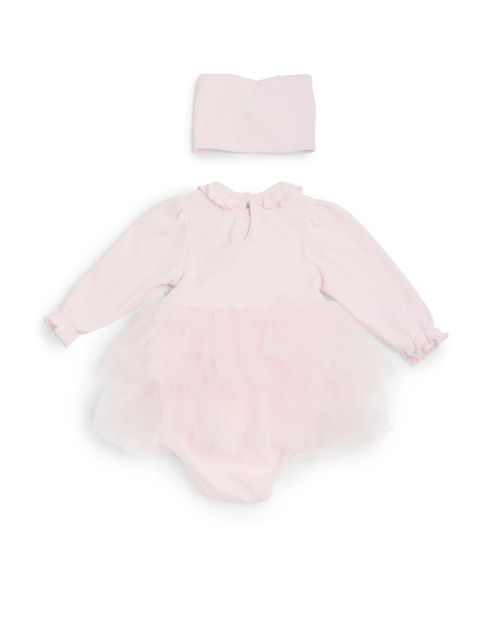 Caramelo Baby Girl's Pink Tulle Bodysuit