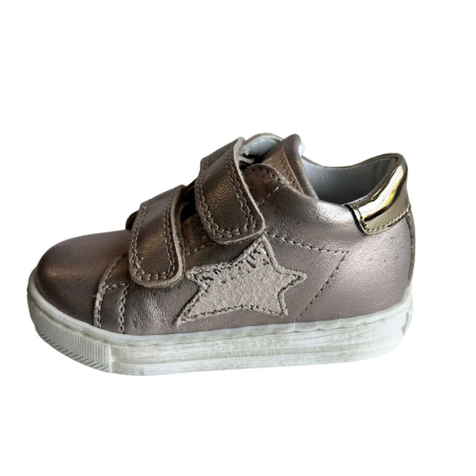 Falcotto Girl's Glitter Leopard Sasha VL Trainers
