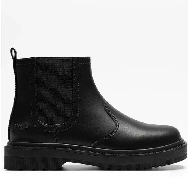 Lelli Kelly Girl's Ruth Black Leather Boot School Shoes