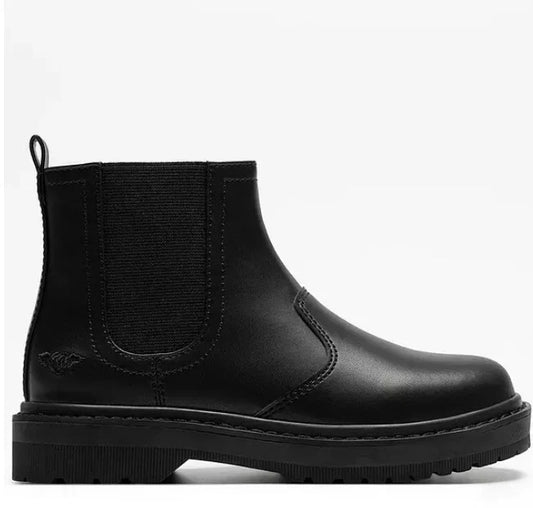 Lelli Kelly Girl's Ruth Black Leather Boot School Shoes