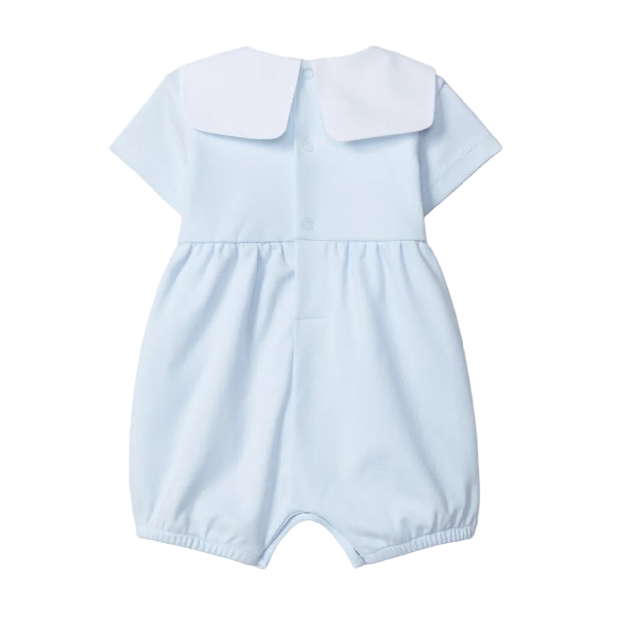 Laranjinha Baby Boy's Blue Sailor Collar Shortie