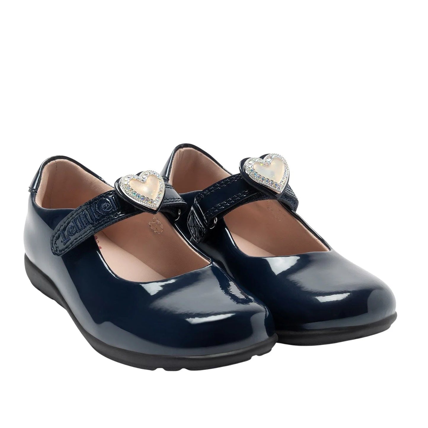 Lelli Kelly Girl's Sabrina Navy Patent Leather School Shoes