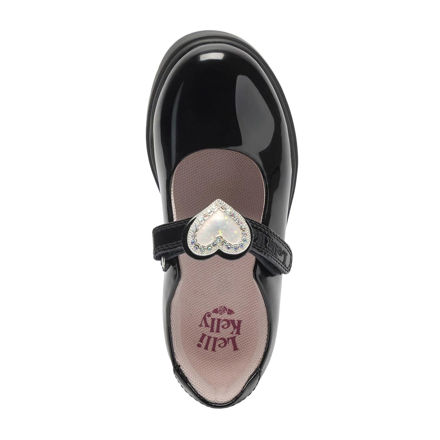 Lelli Kelly Girl's Sabrina Black Patent Leather School Shoes