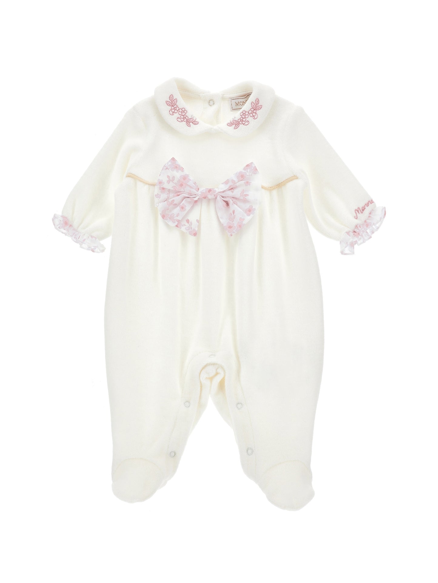 Monnalisa Baby Girl's Panna All In One