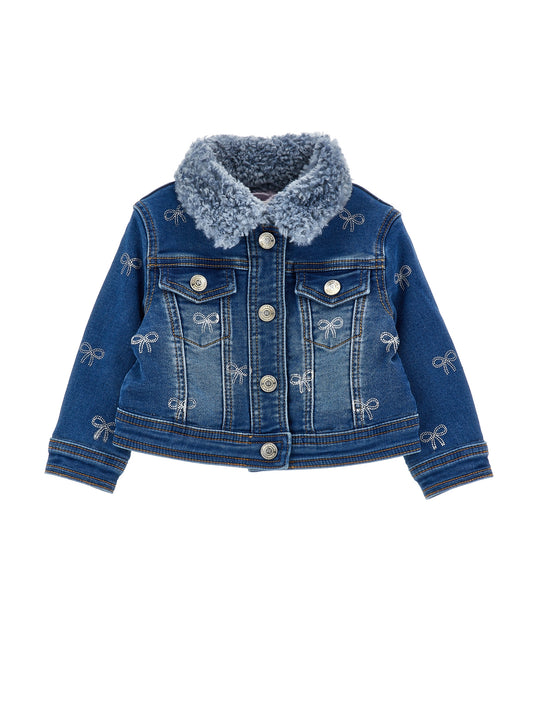 Monnalisa Girl's Denim Jacket