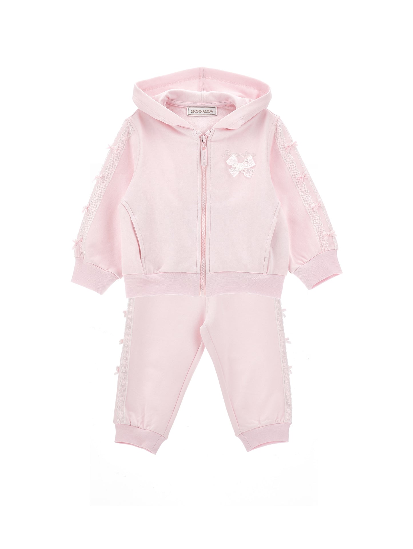 Monnalisa Baby Girl's Pink Fairy Tale Tracksuit Set