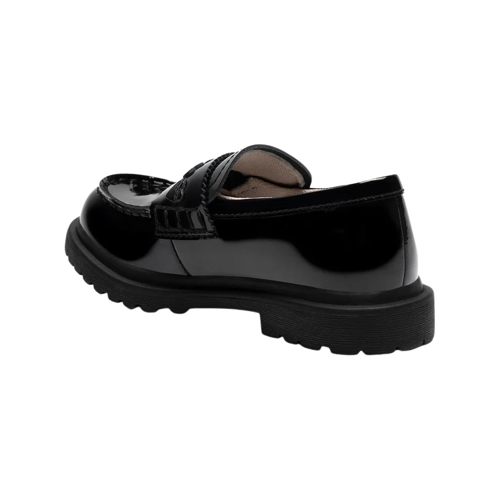 Lelli Kelly Girl's Black Patent Clara Loafer School Shoes