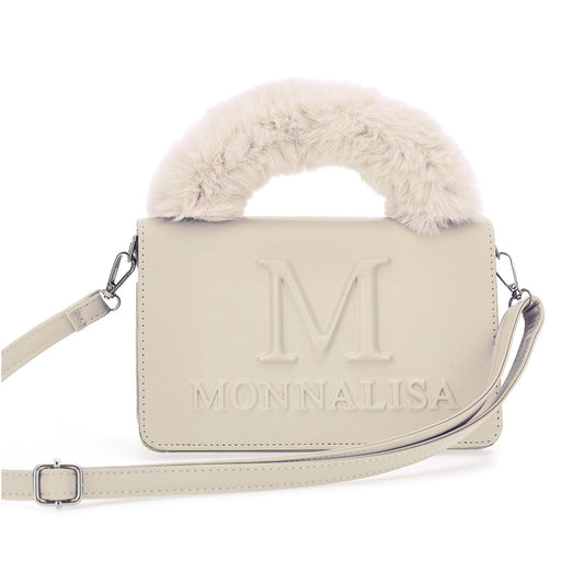 Monnalisa Girl's Birch Coated Fabric Bag