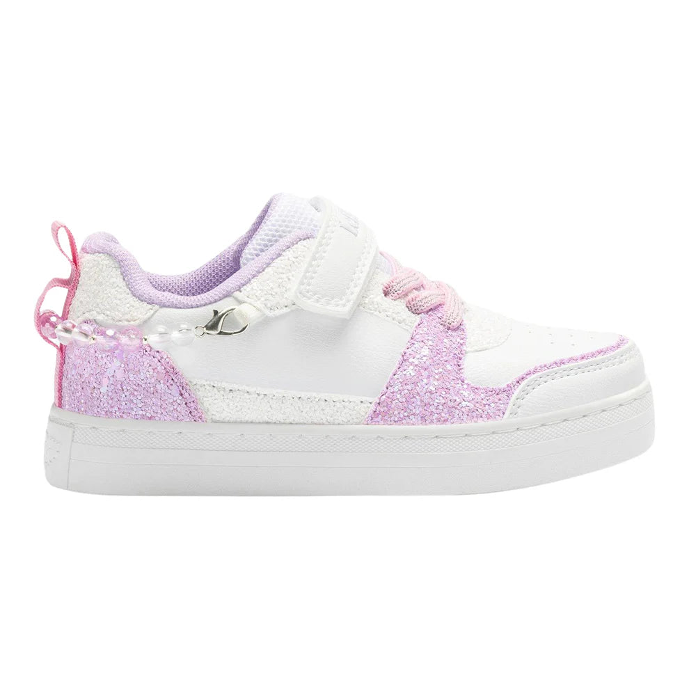 Lelli Kelly Girl's Gioiello White & Pink Trainers