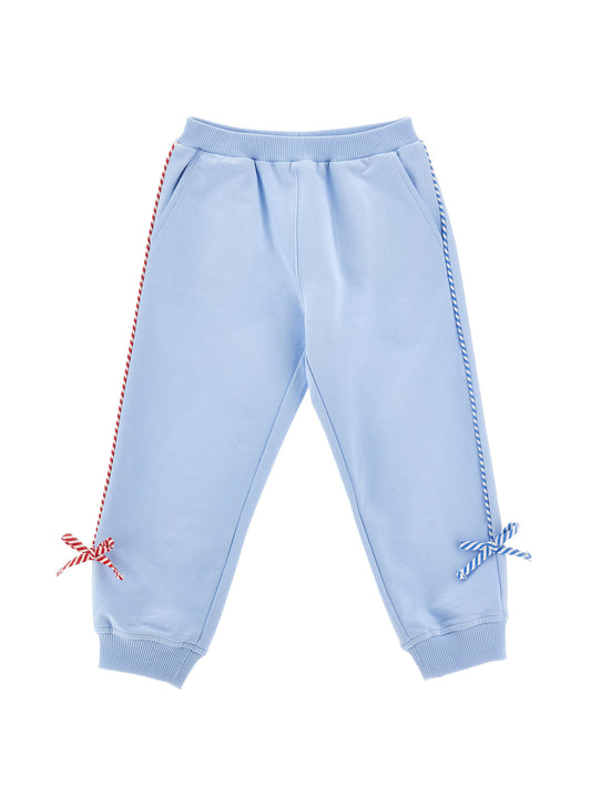Monnalisa Girl's Bow Tracksuit Bottoms