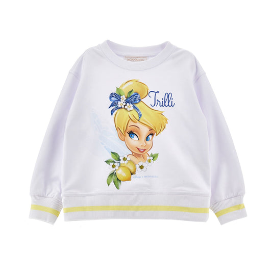 Monnalisa Girl's Tinkerbell Sweatshirt