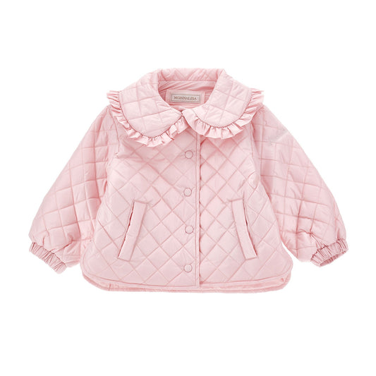 Monnalisa Baby Girl's Diamond Quilted Jacket