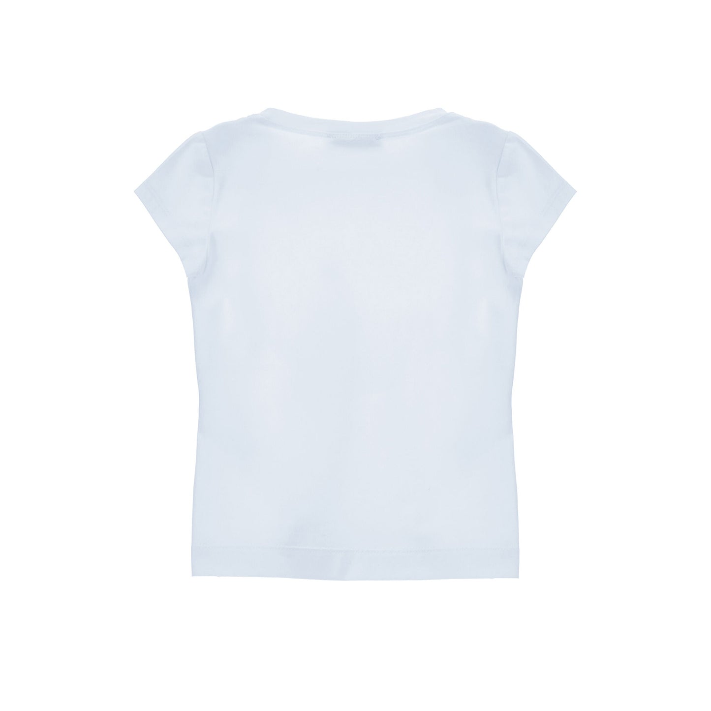 Monnalisa Girl's Tinkerbell White T-Shirt