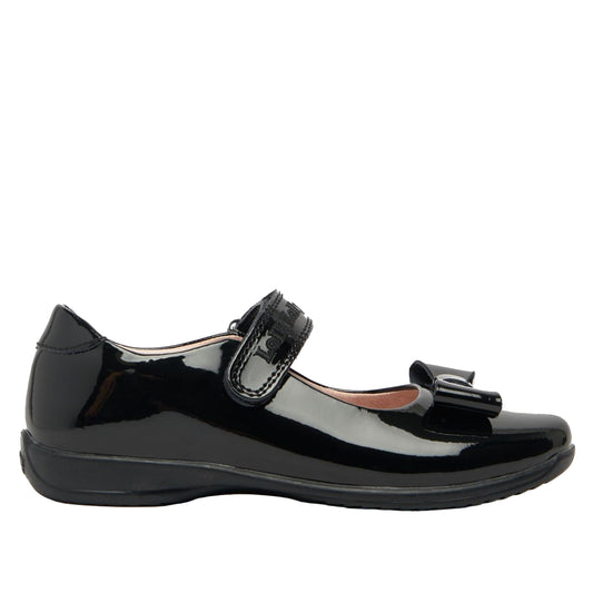 Lelli Kelly Girl's Perrie (F Fitting) Black Patent School Shoes