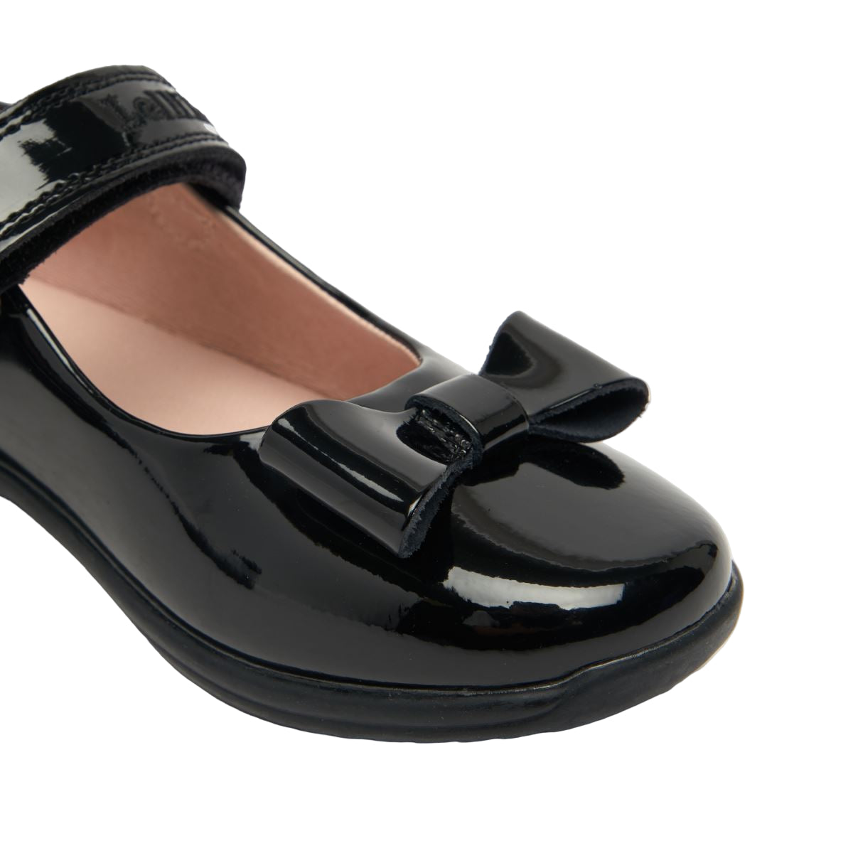 Lelli Kelly Girl's Perrie (F Fitting) Black Patent School Shoes
