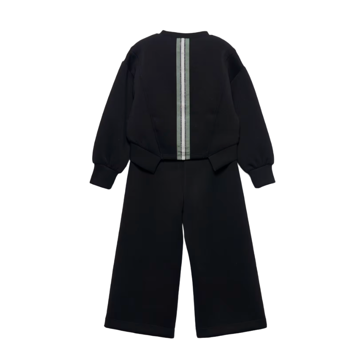 Abel & Lula Black Knitted Set | Vanilla