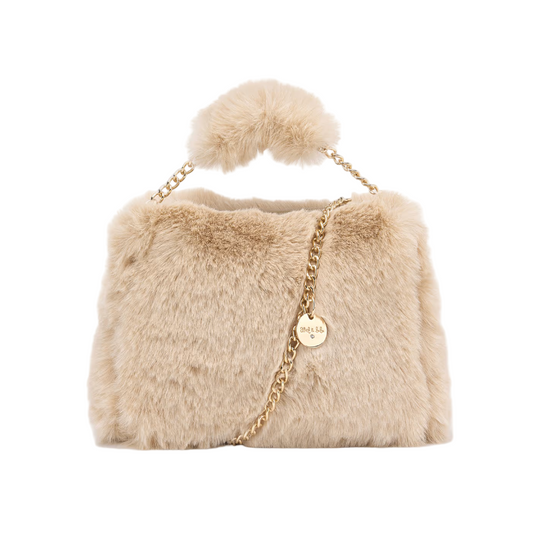 Abel&Lula Girl's Almond Fluffy Bag
