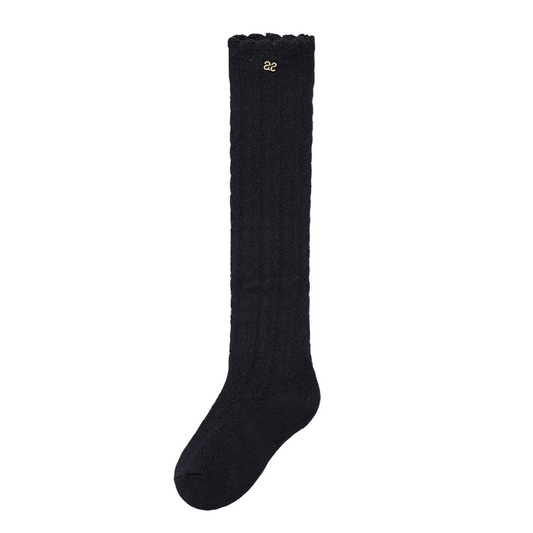 Abel&Lula Girl's Red High Open Knit Socks | Vanilla Jnr-10-14at20.22.55