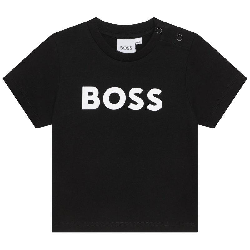Hugo Boss Baby Boy's Black Logo T-Shirt