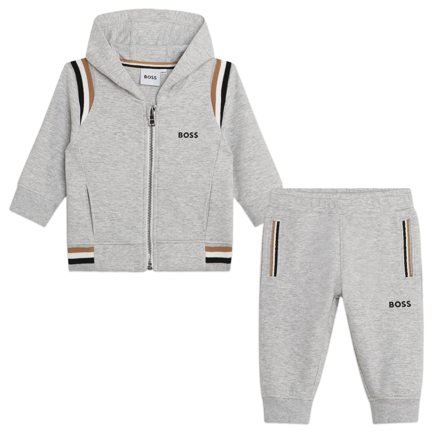 Hugo Boss Baby Boy's Grey Tracksuit Set
