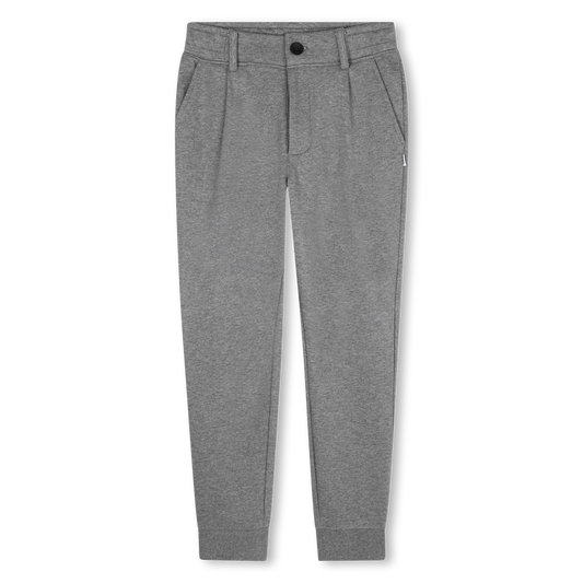 Hugo Boss Boy's Heather Grey Joggers
