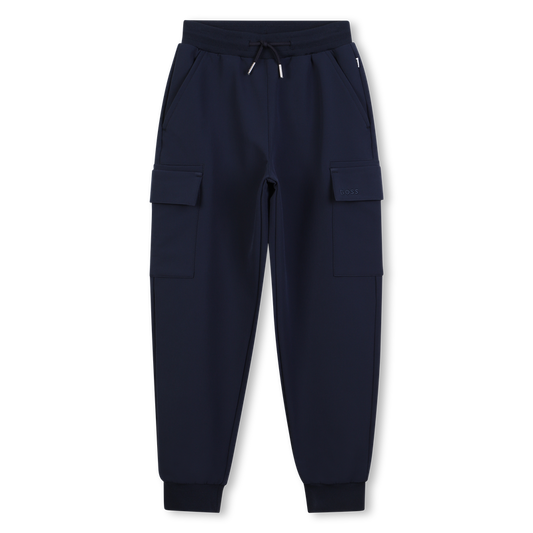 Hugo Boss Boy's Navy Joggers