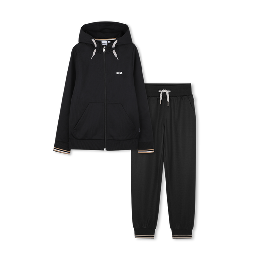 Hugo Boss Boy's Black Jogger Set