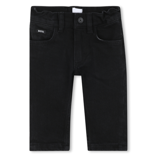 Hugo Boss Baby Boy's Black Denim Pants