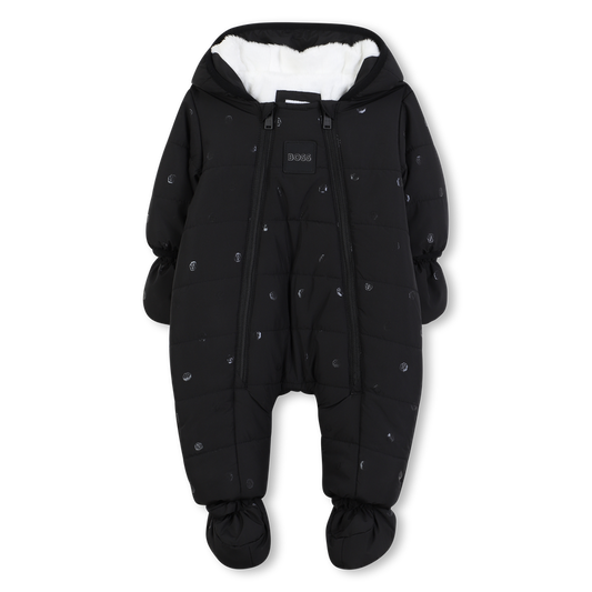 Hugo Boss Baby Boy's Black Pilot Suit