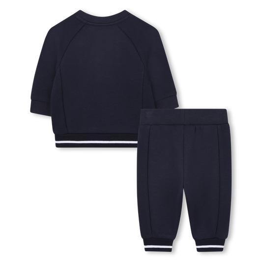 Hugo Boss Baby Boy's Navy Jogger & Sweatshirt Set